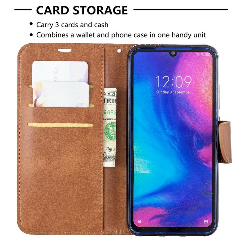 Xiaomi Redmi Note 7 Asia Sileä vino läppä