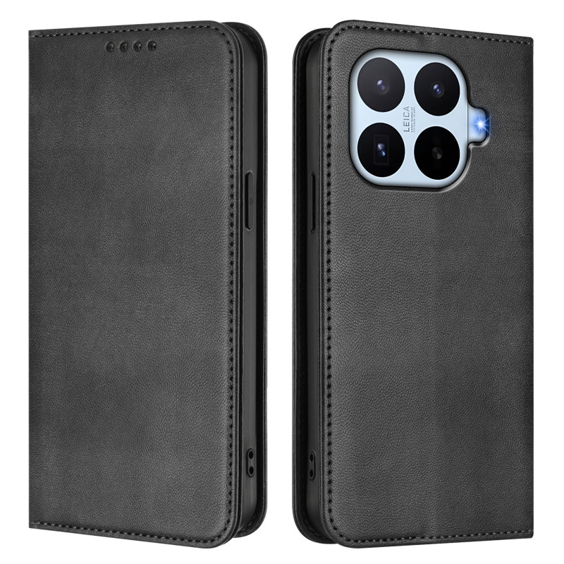 Flip Cover Xiaomi 17T Pro RFID-lukko Retro tyyli