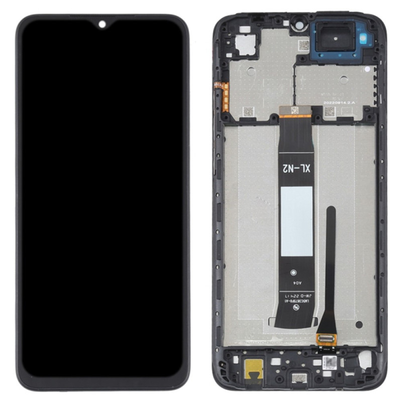 S-luokan OEM-IPS-LCD-näyttö ja runko Xiaomi Poco C50:lle