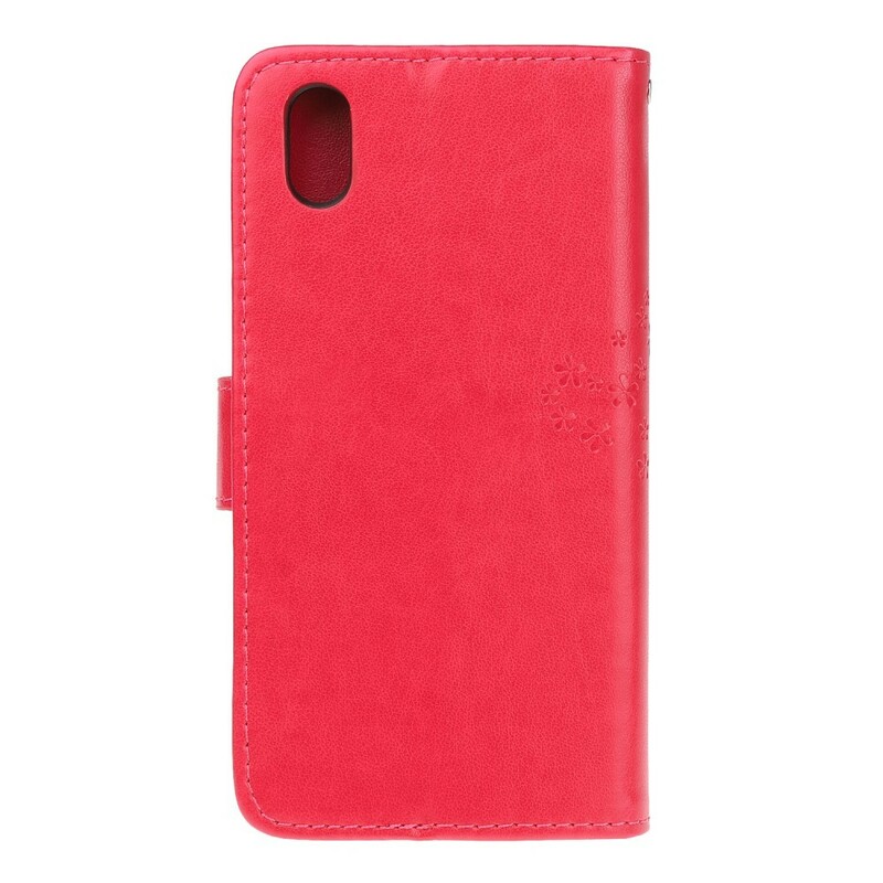 Kotelo Huawei Y5 2019 Puu ja pöllöt hihnalla