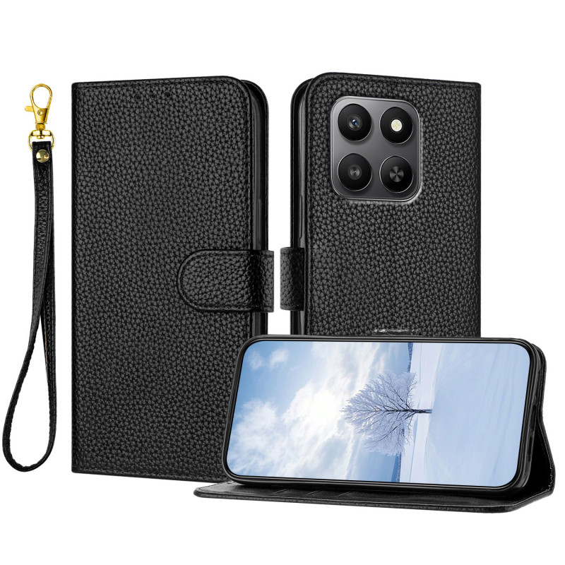 Honor 600 Smart 5G -suojakotelo, Litchi-kuvio