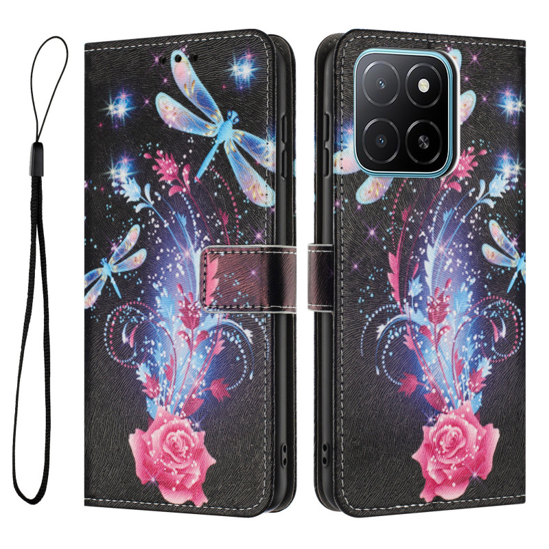 Honor 600 Smart -suojakotelo, Libellules-malli