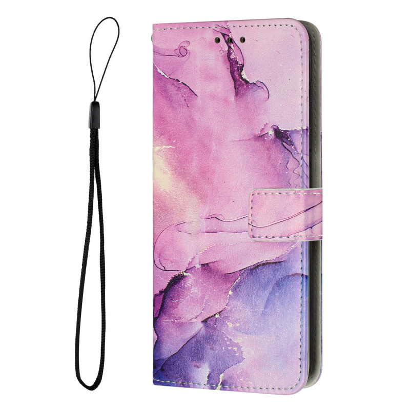 Honor 600 Smart -suojakotelo, marmorikuvioinen