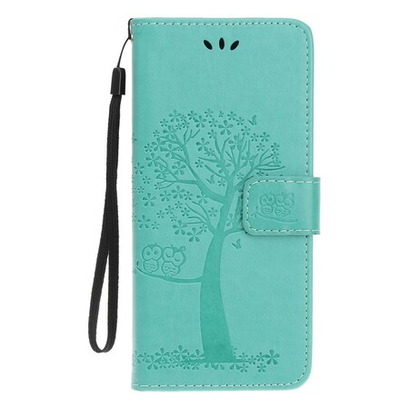 Honor 20 Tree ja pöllö Lanyard Case