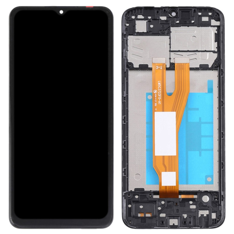 B-luokan LCD-näyttö ja suojakuori Samsung Galaxy A04:lle