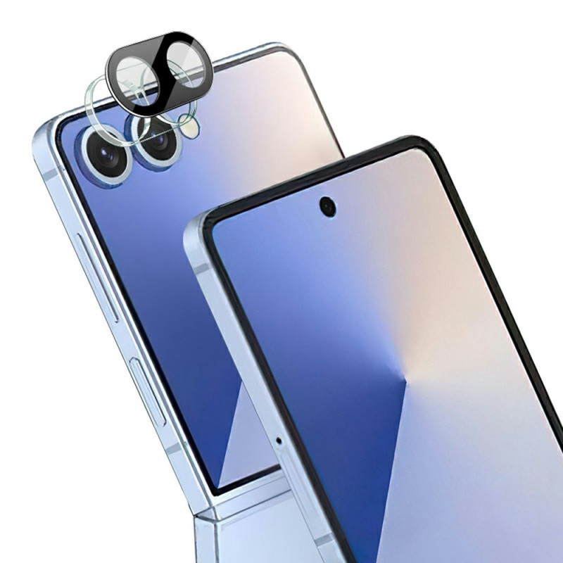 Samsung Galaxy Z Flip 8:n karkaistusta lasista valmistettu suojalasi (musta)