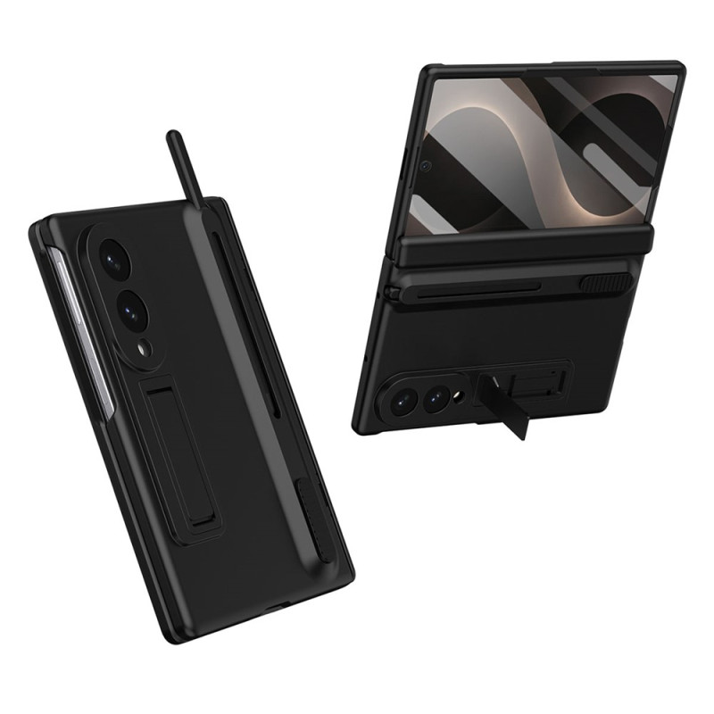 Samsung Galaxy Z Fold 8 -suojakotelo, jossa on saranan suojaus, teline ja kynä