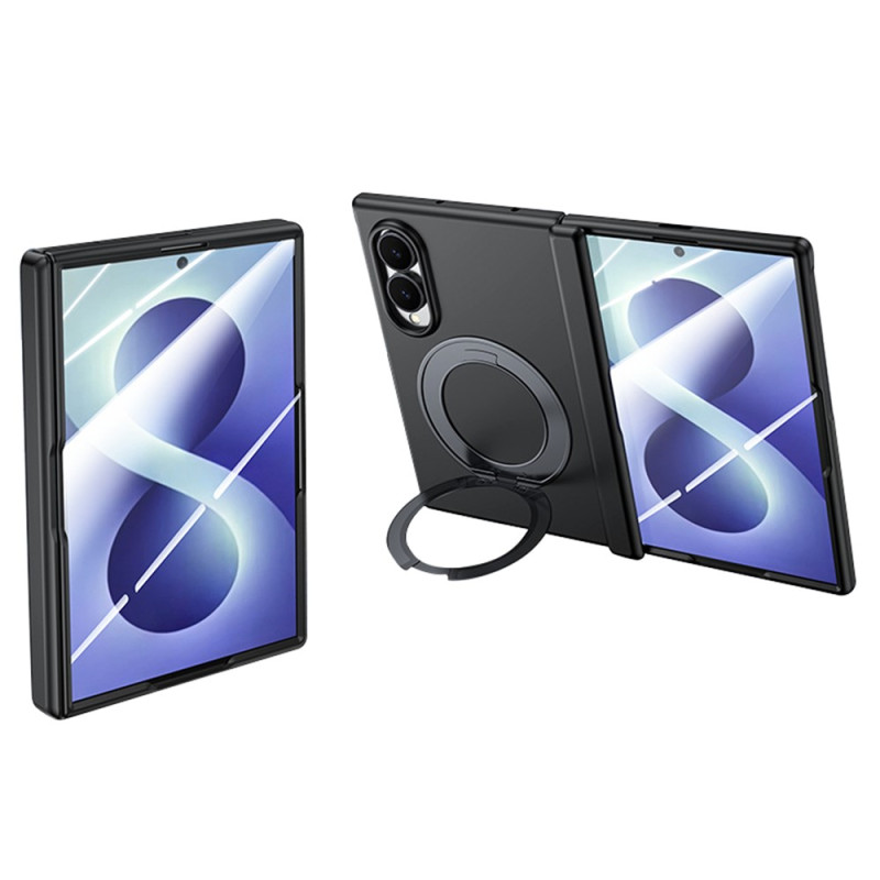 Samsung Galaxy Z Fold 8 -suojakotelo, magneettinen, kääntyvä rengas, kaksiaxiaalinen tuki ja panssarilasi