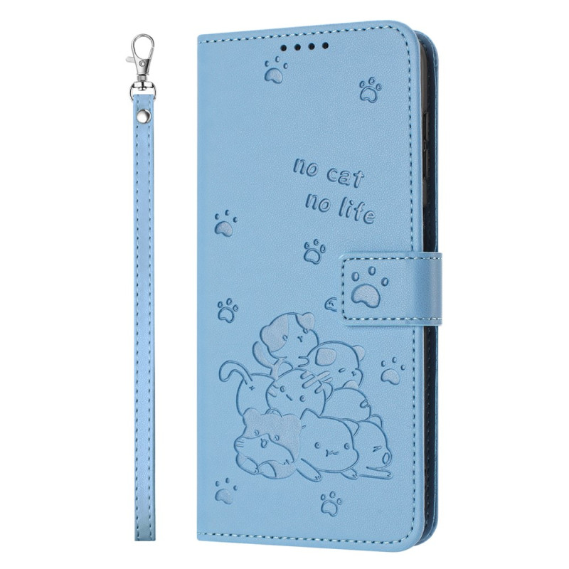 Honor 600 Smart -suojakotelo, No Cats No Life