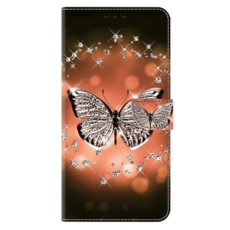 Google Pixel 11 Pro / 11 -suojakotelo, Papillon Cristal