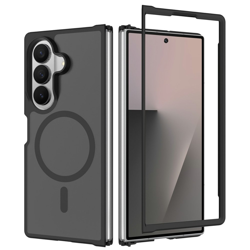 Samsung Galaxy Z Fold 8 Ultra -suojakotelo, magneettinen, nahkamainen ulkonäkö