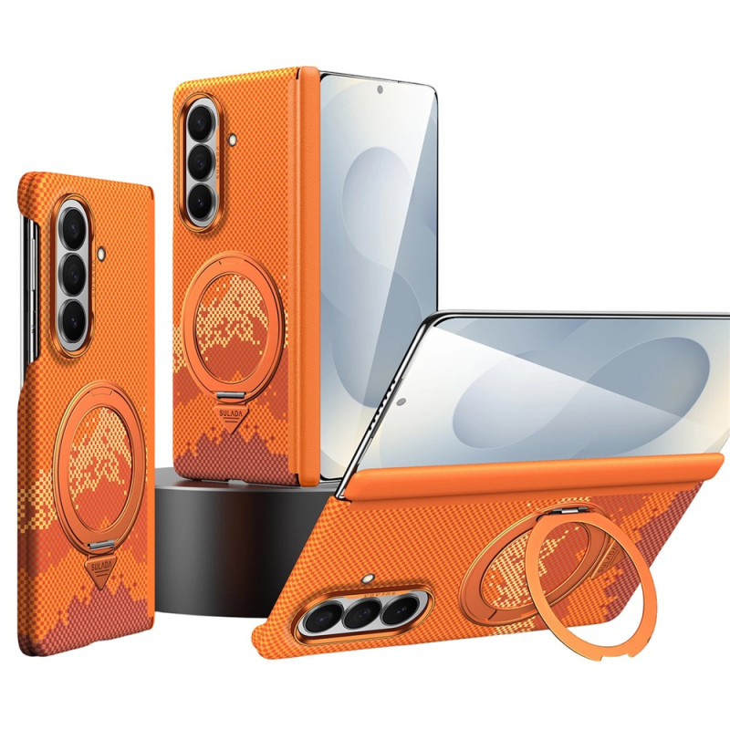 Samsung Galaxy Z Fold 8 Ultra -magneettikotelo ja Golden Mountain SULADA -teline
