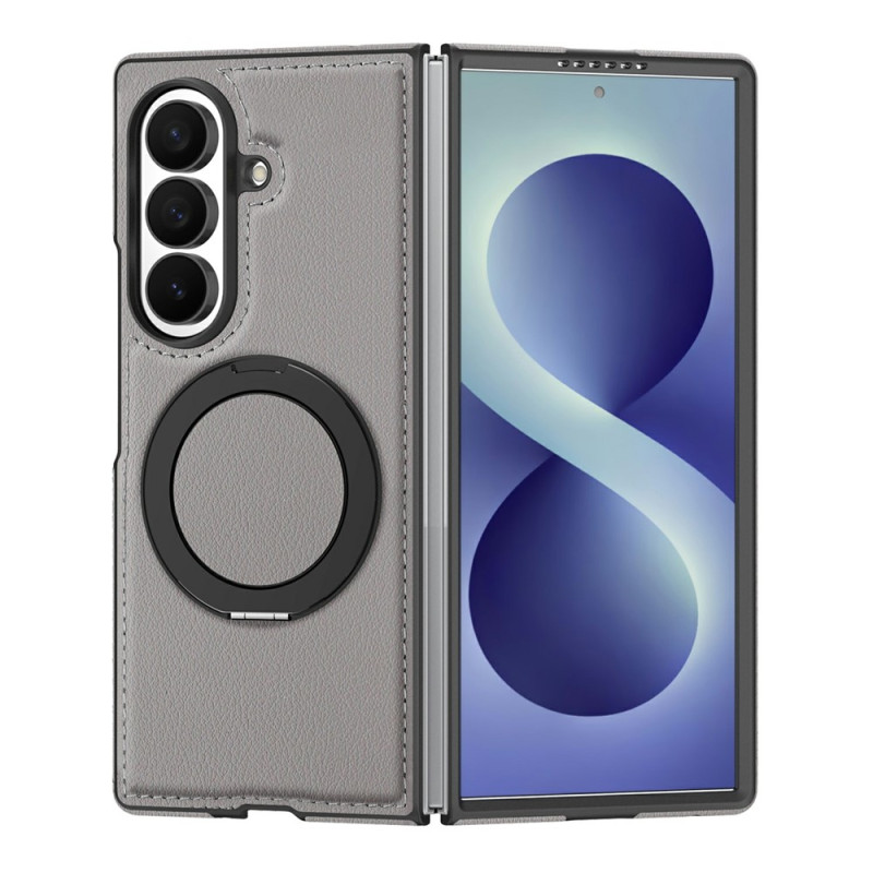 Samsung Galaxy Z Fold 8 Ultra -suojakotelo, magneettinen, nahkamainen ulkonäkö ja kääntyvä rengas