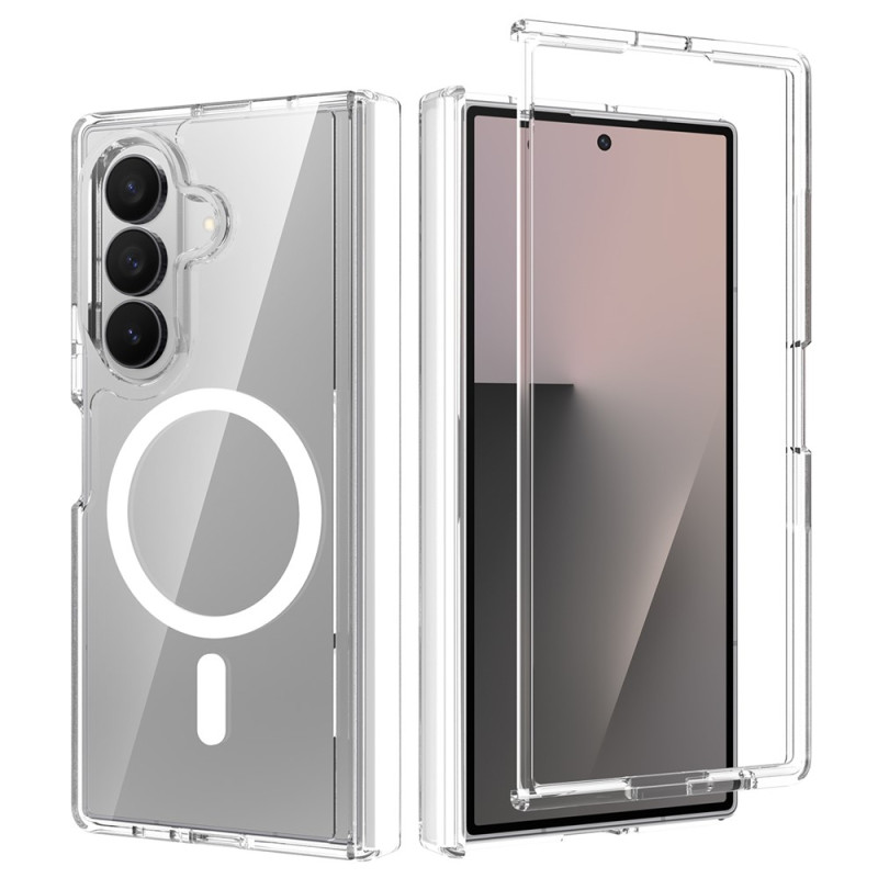 Samsung Galaxy Z Fold 8 Ultra -magneettinen läpinäkyvä suojakotelo