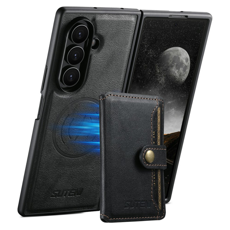 Samsung Galaxy Z Fold 8 Ultra -magneettikotelo irrotettavalla korttitaskulla, SUTENI