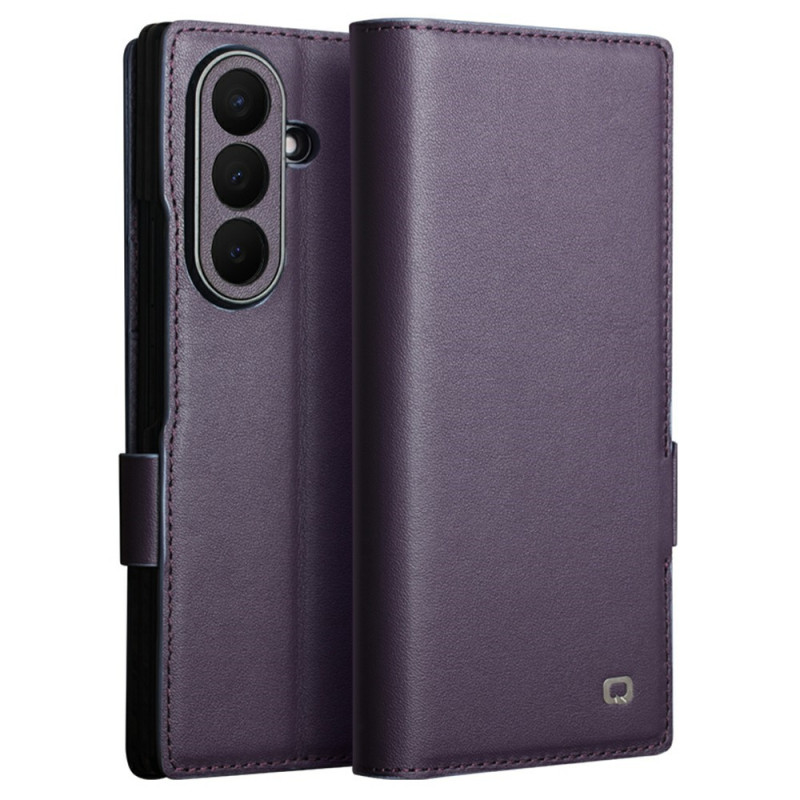 QIALINO-nahkamainen Flip Cover -suojakuori Samsung Galaxy Z Fold 8 Ultra -puhelimelle