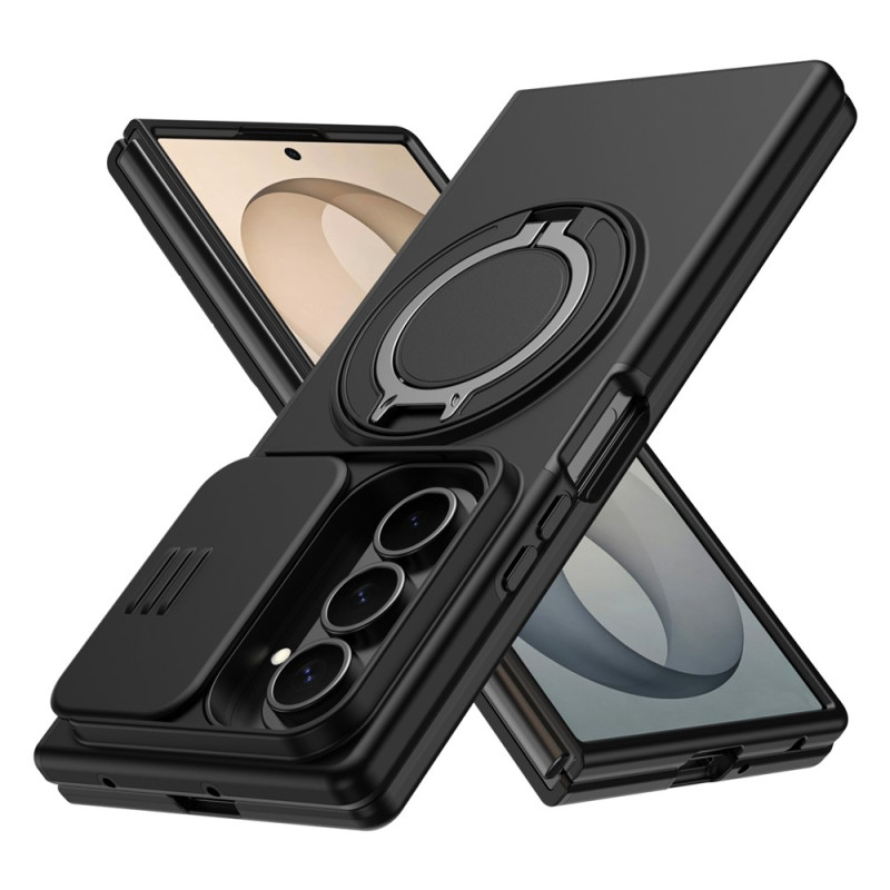 Samsung Galaxy Z Fold 8:n erittäin kestävä suojakotelo, jossa on kiinnitysrengas