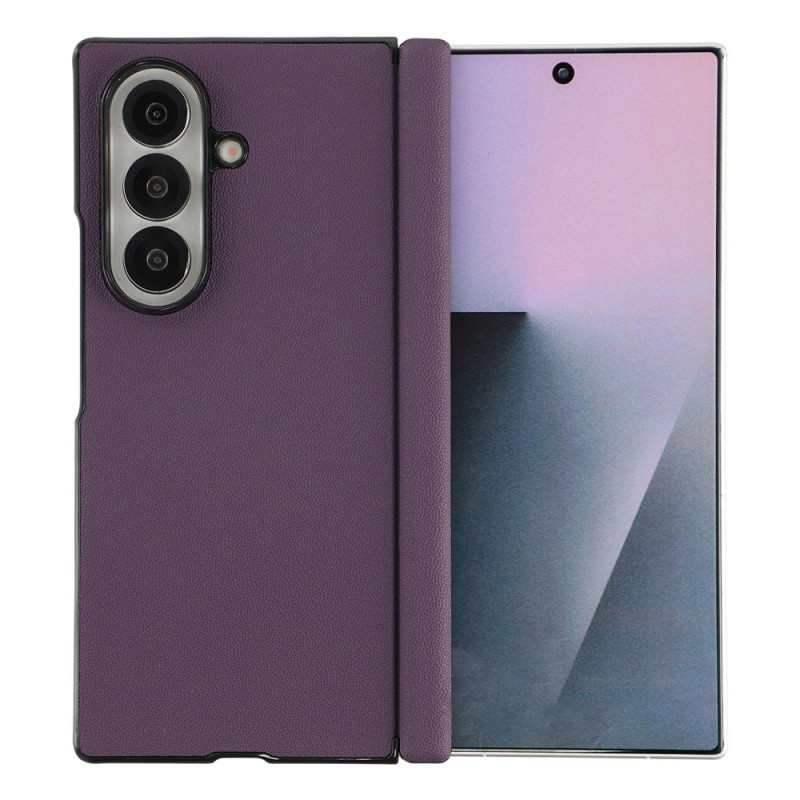 Samsung Galaxy Z Flip 8 -suojakotelo, saranan suojaus, nahkamainen ulkonäkö