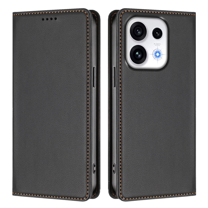 Oppo Reno 16 / 16 Pro -kännykkäsuojakuori, nahkamainen