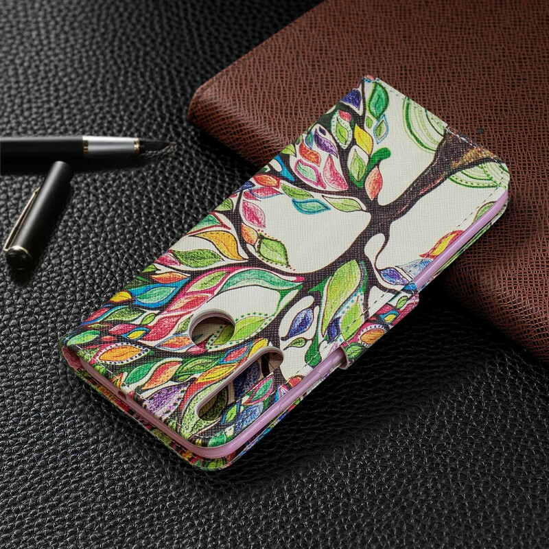 Huawei P Smart Plus Case 2019 värillinen puu