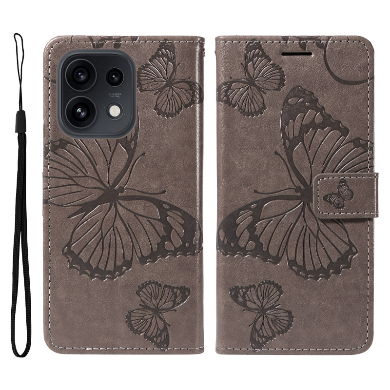 Oppo Reno 16 5G / 16 Pro 5G -suojakotelo, jättiläisperhoset