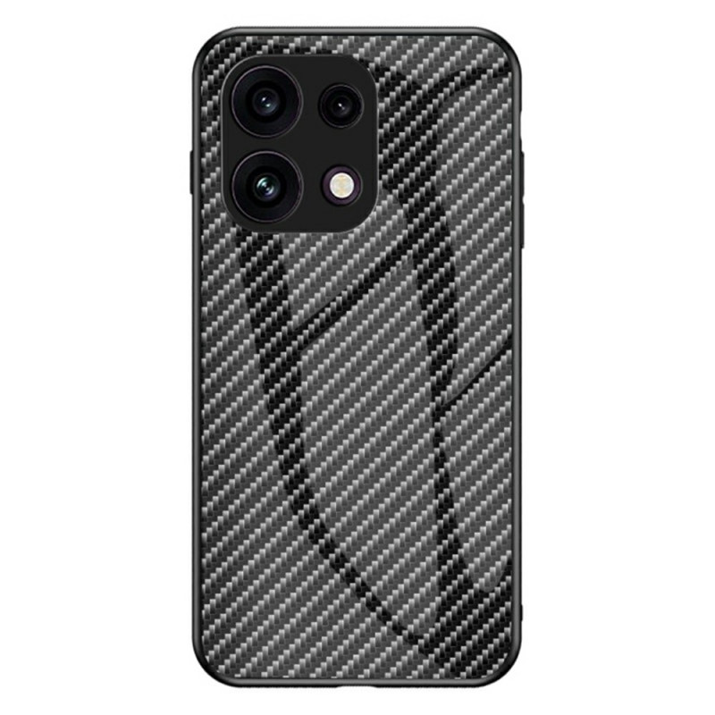 Oppo Reno 16 F 5G -suojakotelo, panssarilasi, hiilikuitu-efekti
