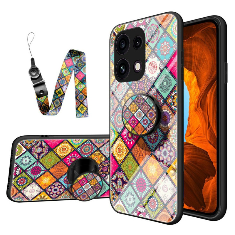 Oppo Reno 16 F 5G -suojakotelo, Design Patchwork