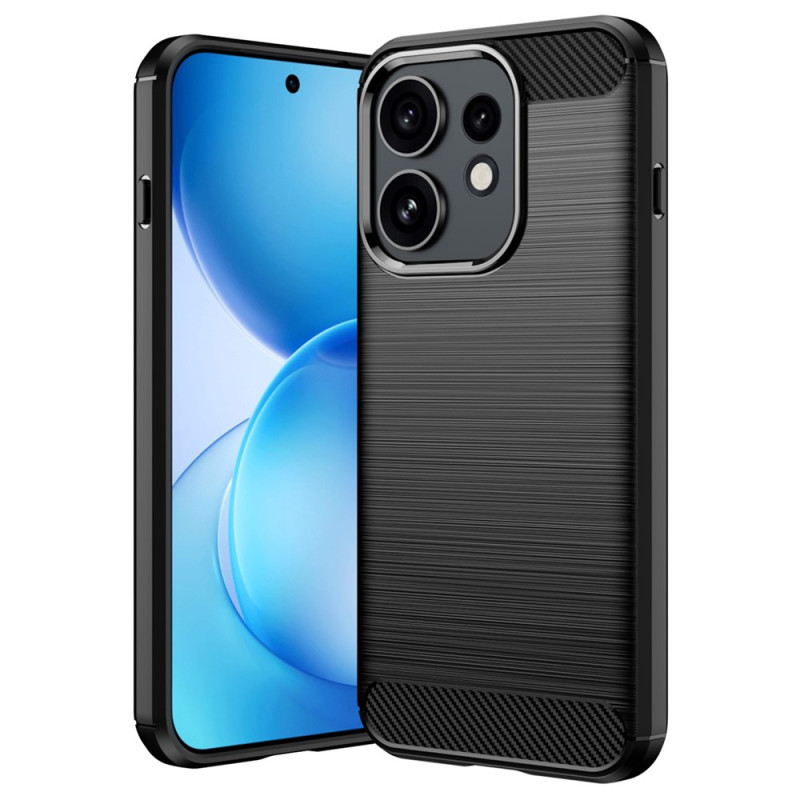 Oppo Reno 16 5G / 16 Pro 5G -suojakotelo, harjattu hiilikuitu