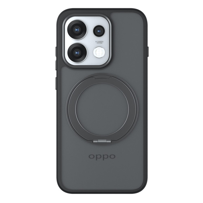 Oppo Reno 16 Pro 5G:n sävytetty magneettikuori, jossa on teline