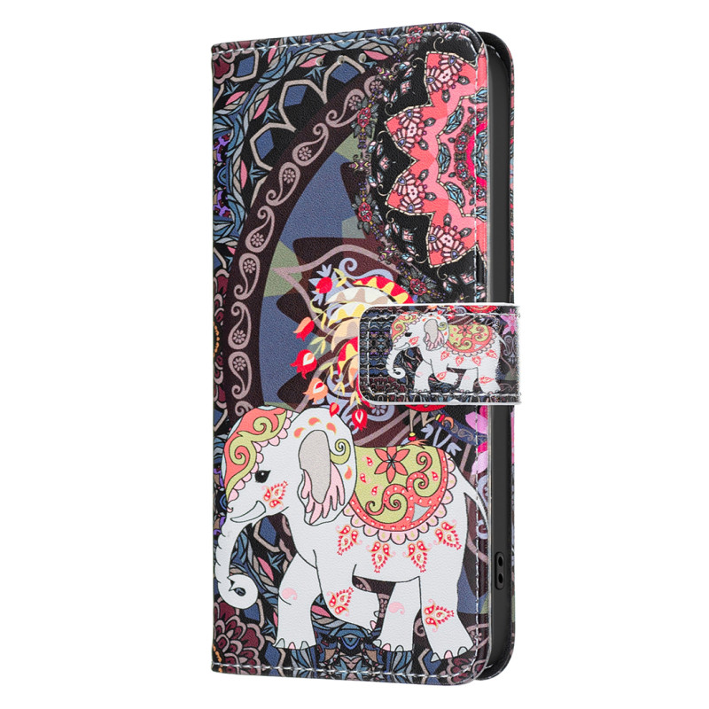 Google Pixel 11 Pro / 11 -suojakotelo, Tribal Elephant -kuvio