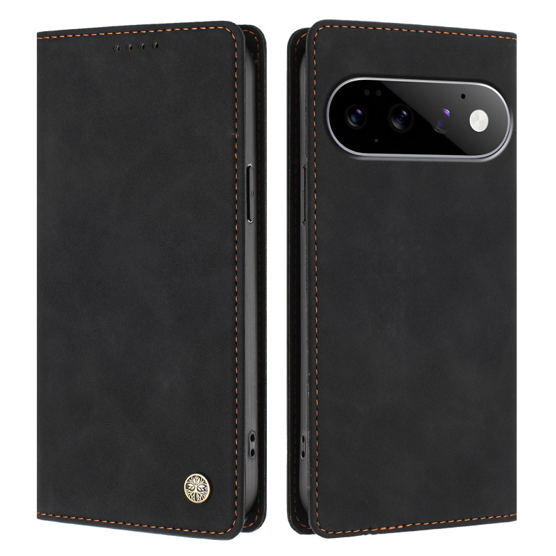 Google Pixel 11 Pro XL -suojakotelo, mokkanahkainen, koristeelliset niitit
