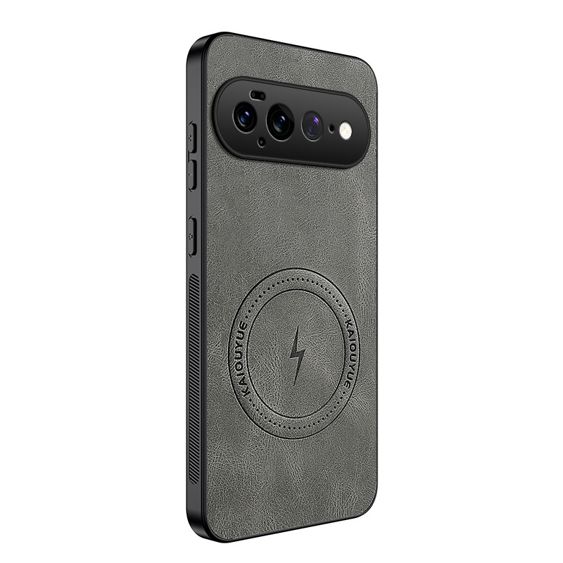 WANLONFENG:n magneettinen Google Pixel 11 Pro XL -suojakotelo, nahkamainen ulkonäkö