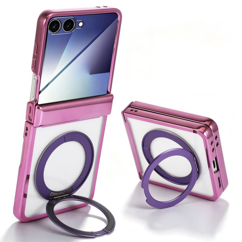 Samsung Galaxy Z Flip 8 -suojakotelo, rengas-tukirakenne