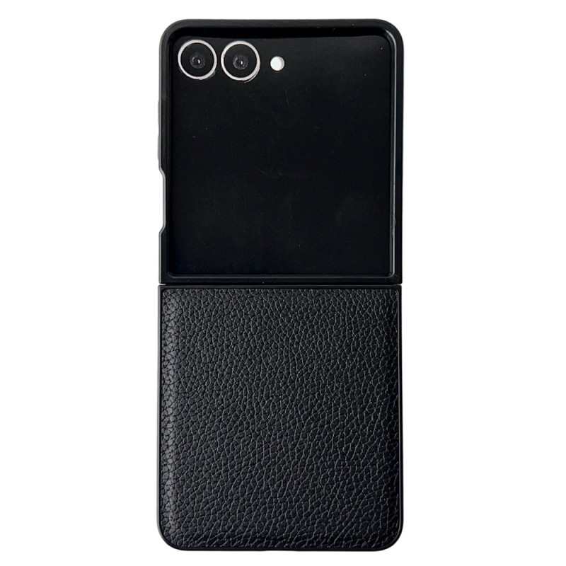 Samsung Galaxy Z Flip 8 -suojakotelo, nahkamainen