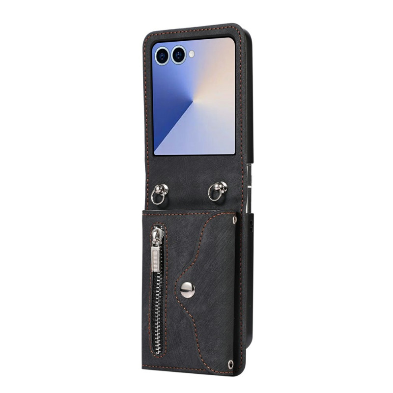 Samsung Galaxy Z Flip 8 -suojakotelo, RFID-lompakko