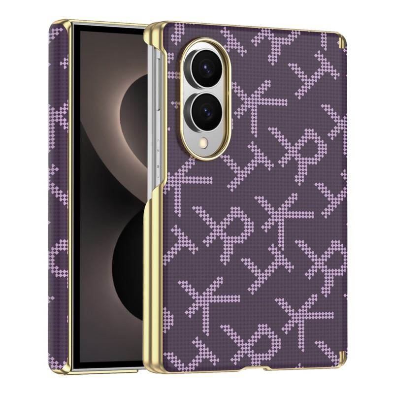 Samsung Galaxy Z Fold 8 -suojakotelo, magneettinen, pikselikuvioinen, saranan suojaus
