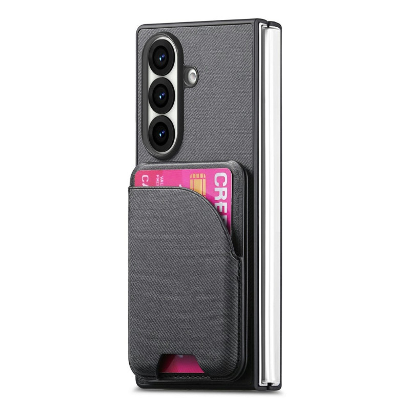 Samsung Galaxy Z Fold 8 Ultra -suojakotelo, magneettinen, denim-tyylinen, korttitaskuilla