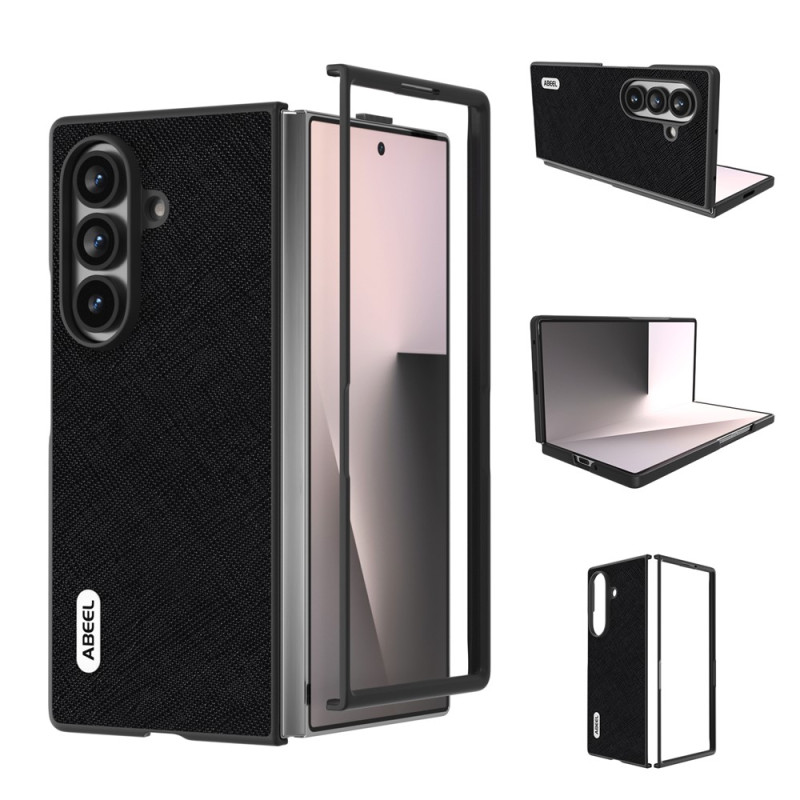ABEEL-nahkakuori Samsung Galaxy Z Fold 8 Ultra -puhelimelle