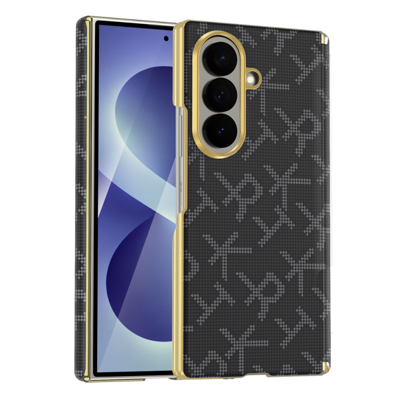 Samsung Galaxy Z Fold 8 Ultra -suojakotelo, magneettinen, pikselikuvioiset kirjaimet ja saranan suojaus