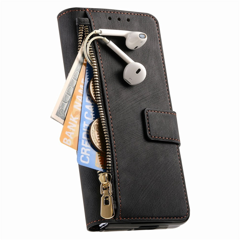 Samsung Galaxy Z Fold 8 Ultra -suojakotelo, lompakkotyyppinen ja irrotettava kuori (RFID)