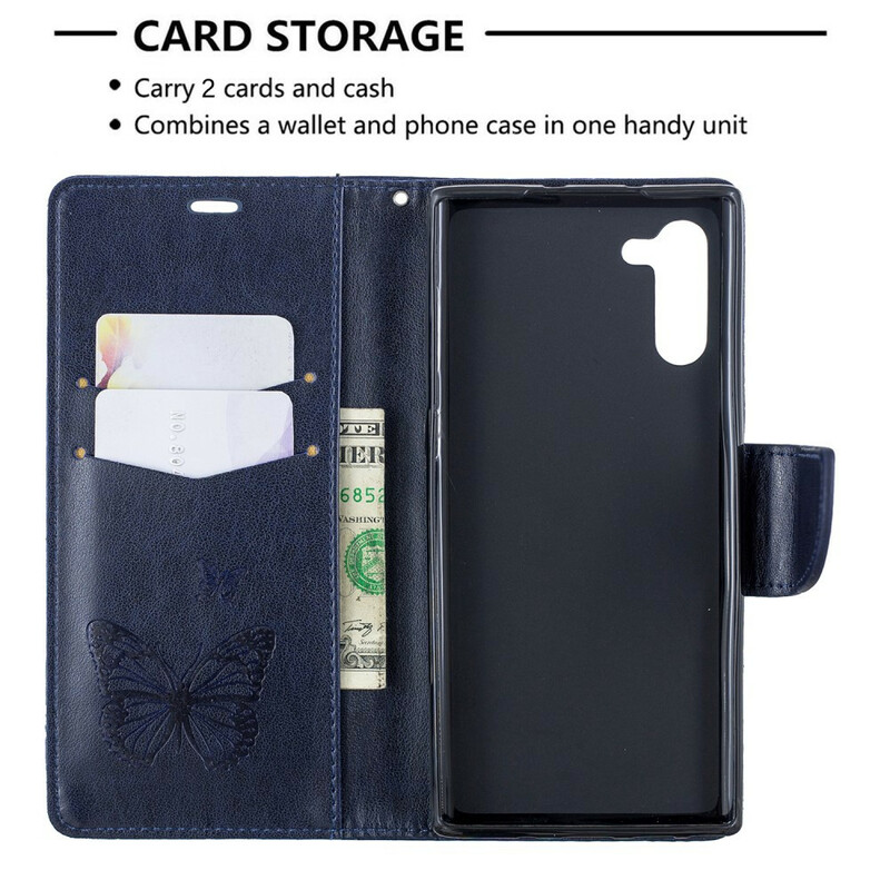 Samsung Galaxy Note 10 Asia Perhoset ja vino läppä