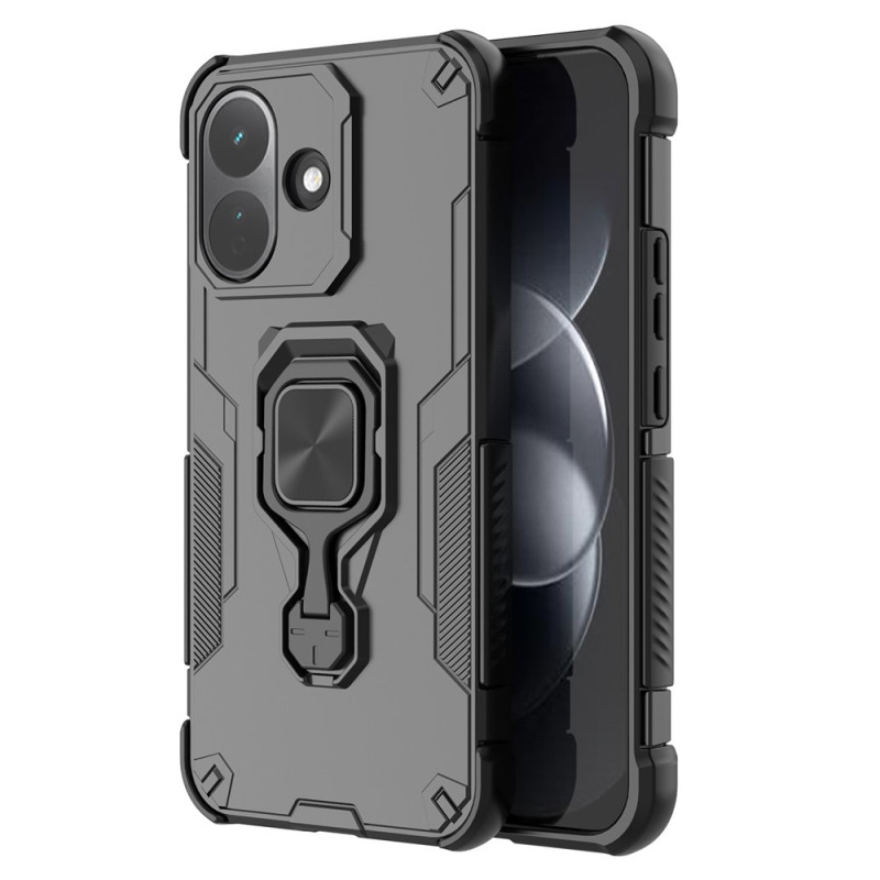 Kestävä Xiaomi Redmi Note 17 Pro 5G Ring -suojakotelo, jossa on teline