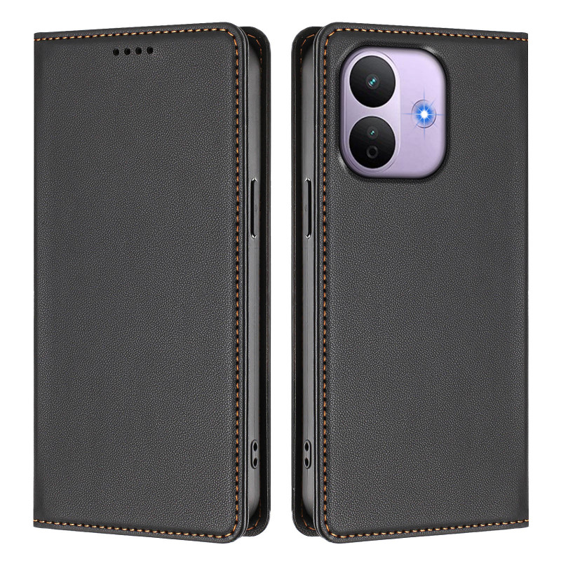 Xiaomi Redmi Note 17 Pro 5G:n nahkamainen flip-suojakuori (RFID)