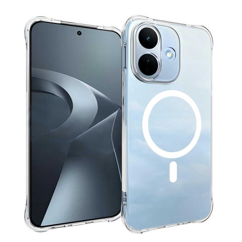 Xiaomi Redmi Note 17 Pro 5G:n läpinäkyvä magneettikuori ja näytönsuojus