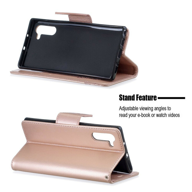 Samsung Galaxy Note 10 Asia Perhoset ja vino läppä