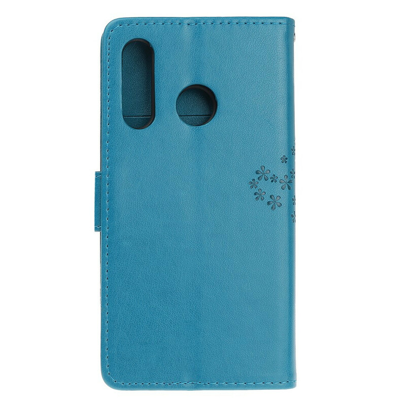 Huawei P Smart Plus Case 2019 Puu ja pöllö hihna