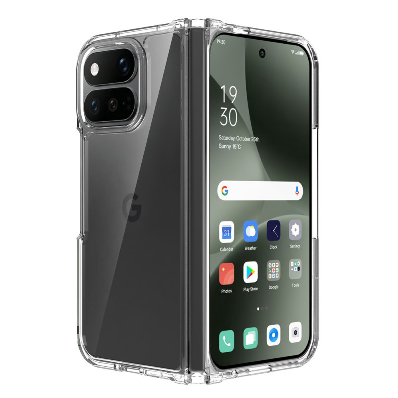 Google Pixel 11 Pro Fold -magneettinen läpinäkyvä suojakotelo