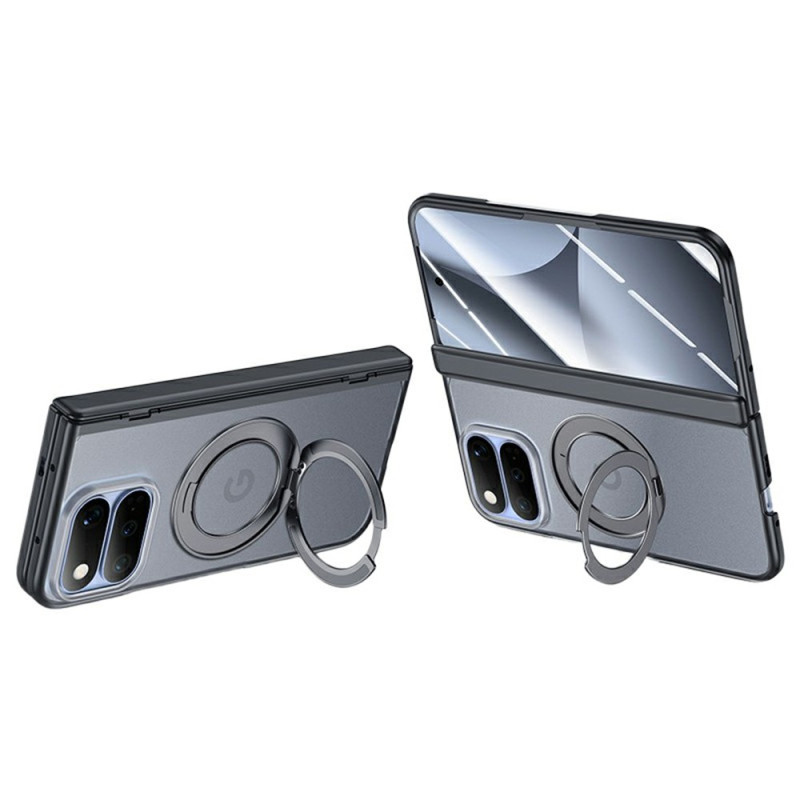 Google Pixel 11 Pro Fold -suojakotelo, jossa on sarana ja kääntyvä magneettiteline