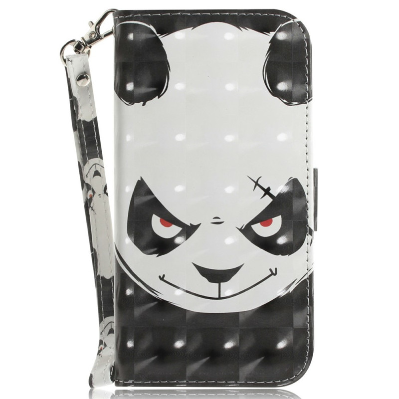 Housse Samsung Galaxy S26 FE Angry Panda à Lanière