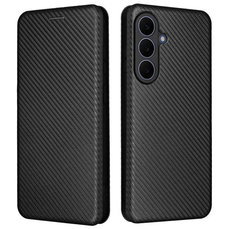 Samsung Galaxy S26 FE:n hiilikuituinen flip-suojakuori